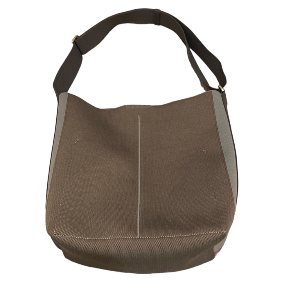 Rothy’s gray crossbody bucket bag